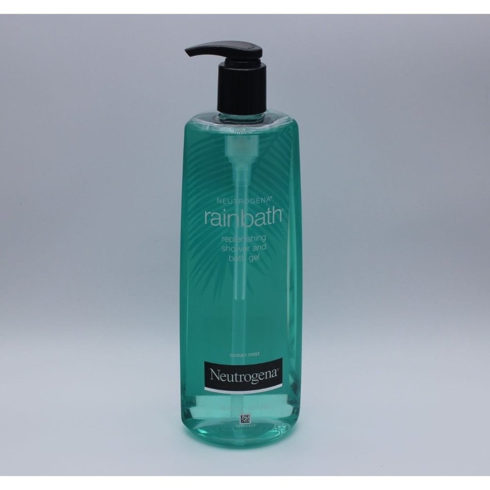 Neutrogena Rain Bath Replenishing Shower and Bath Gel - Teal, Black, Ocean